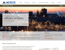 Tablet Screenshot of mercerint.com